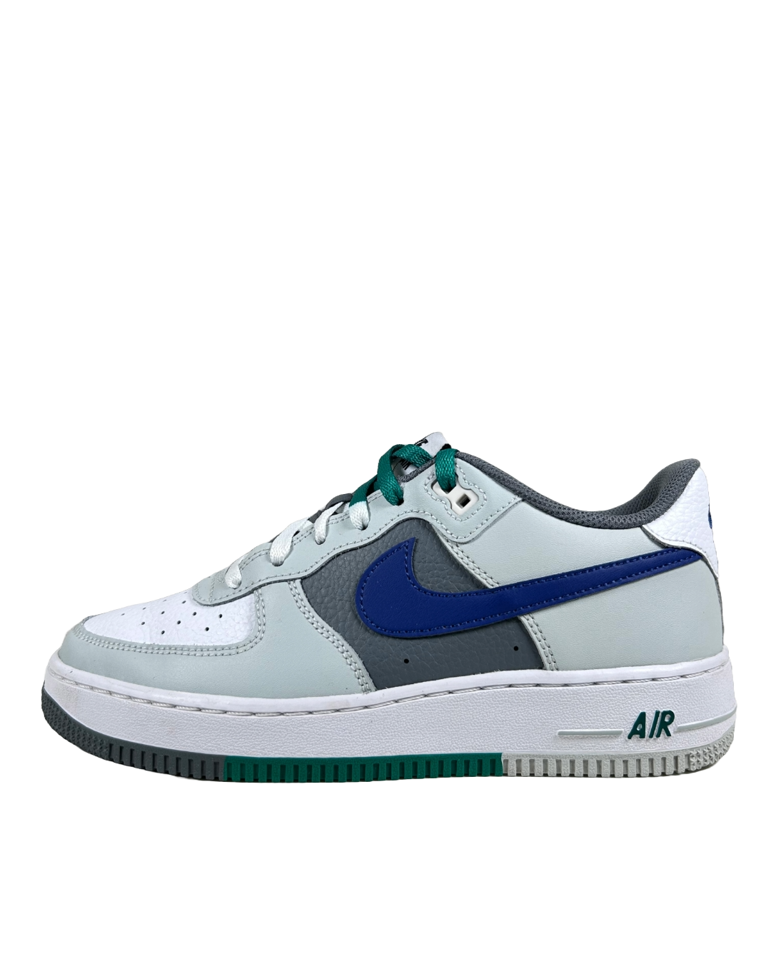 Nike Air Force 1 Low '07 LV8 Split Light Silver Deep Royal Blue