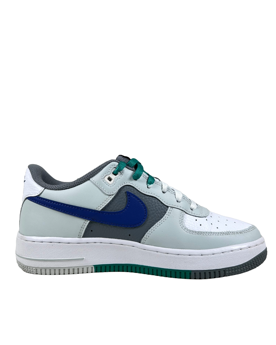Nike Air Force 1 Low '07 LV8 Split Light Silver Deep Royal Blue