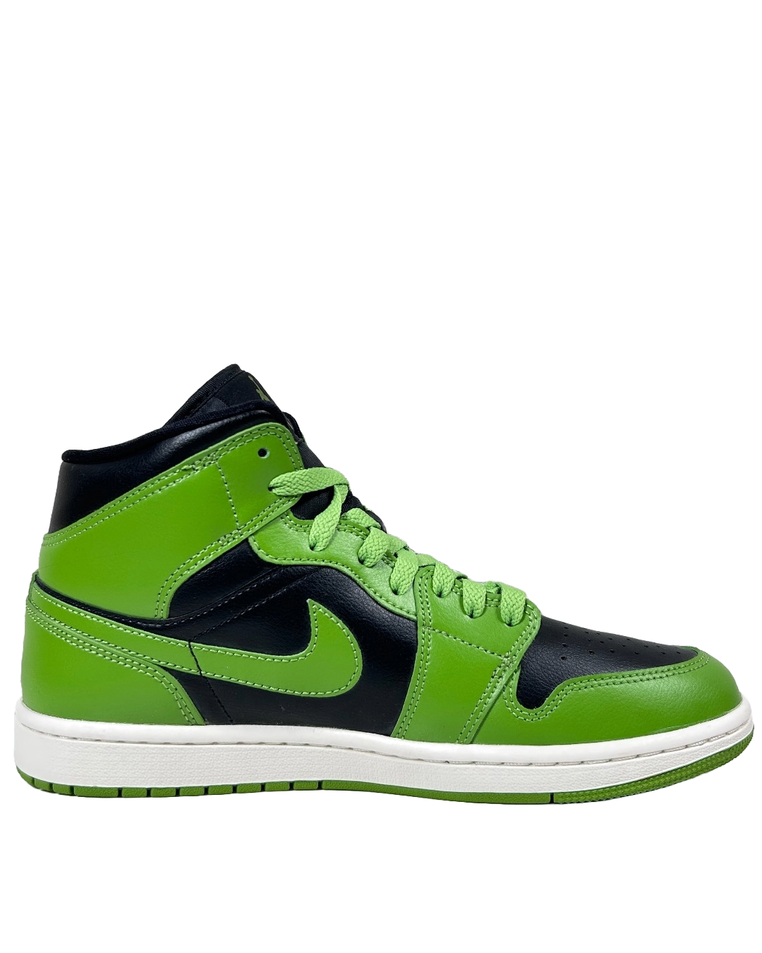 Air Jordan 1 Mid Green Black