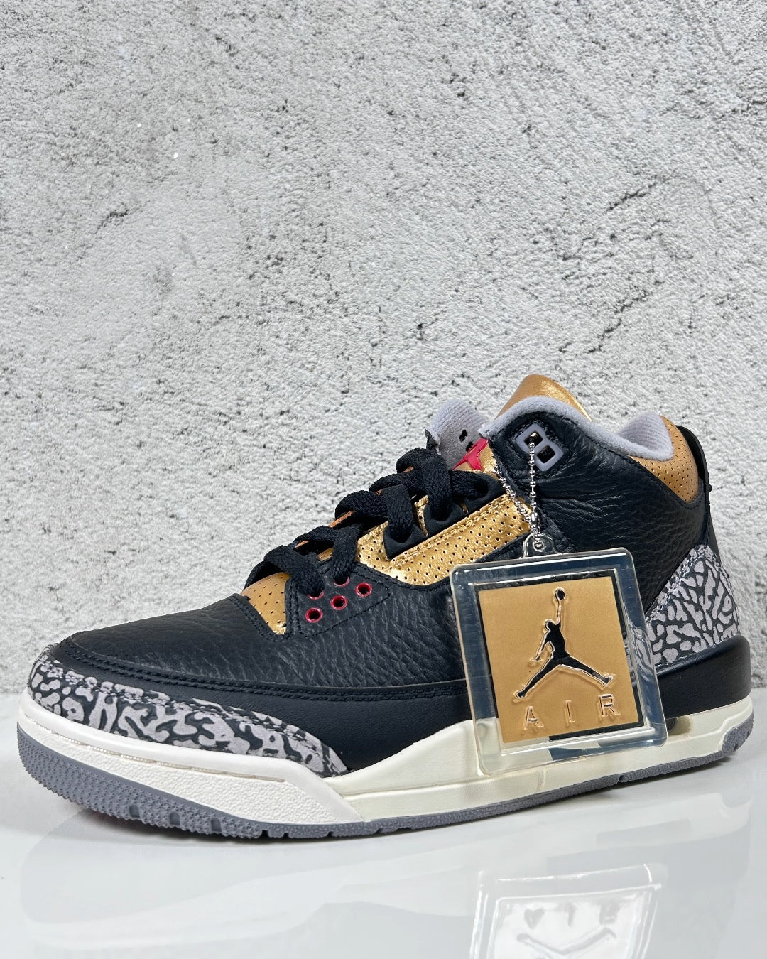 Air Jordan 3 Retro Black Cement Gold