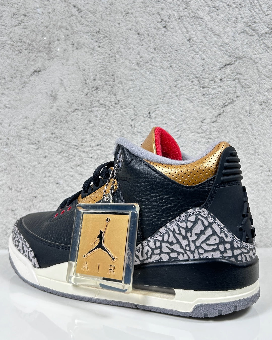 Air Jordan 3 Retro Black Cement Gold