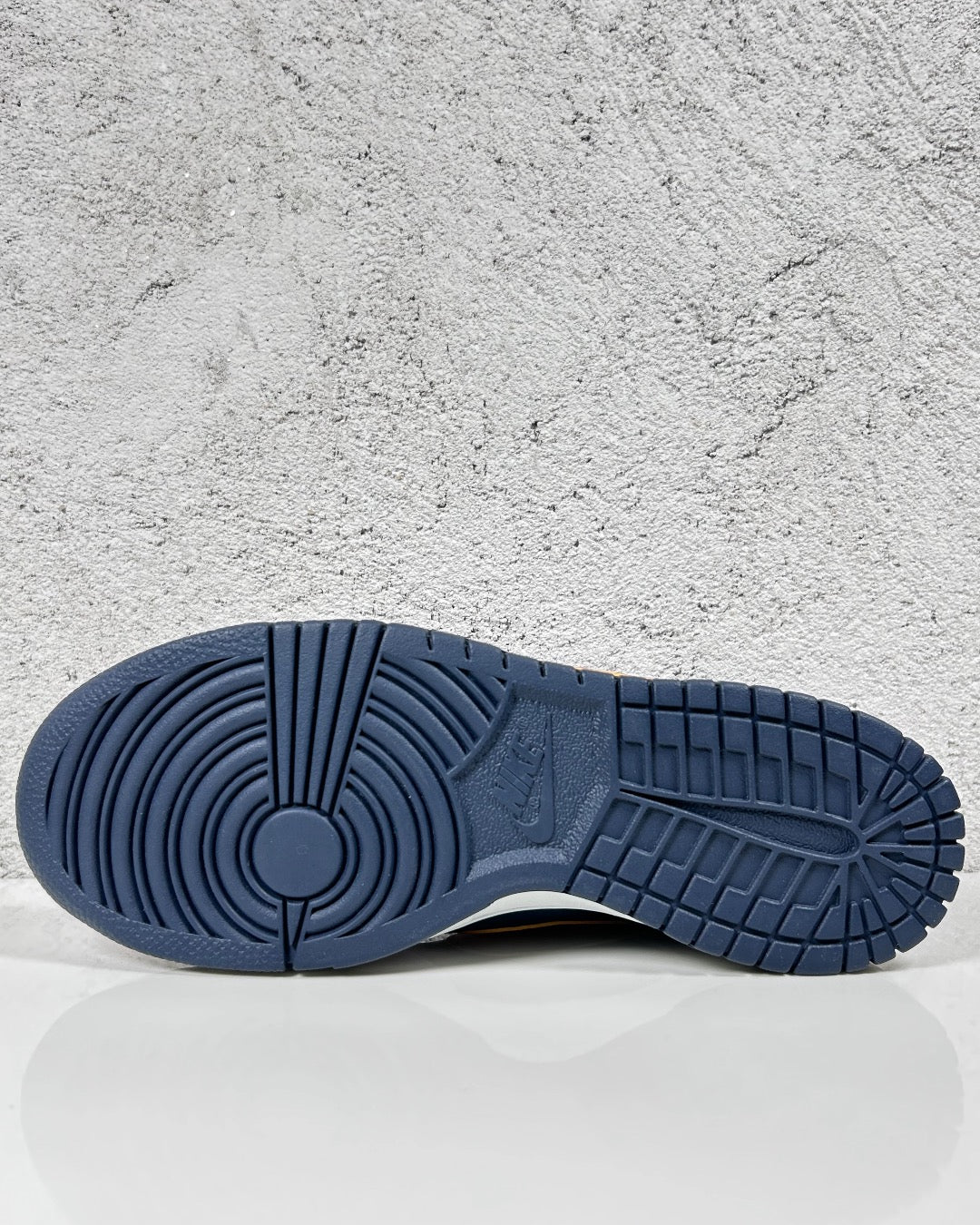 Nike Dunk Low SE GS Copper Swoosh Navy Purple