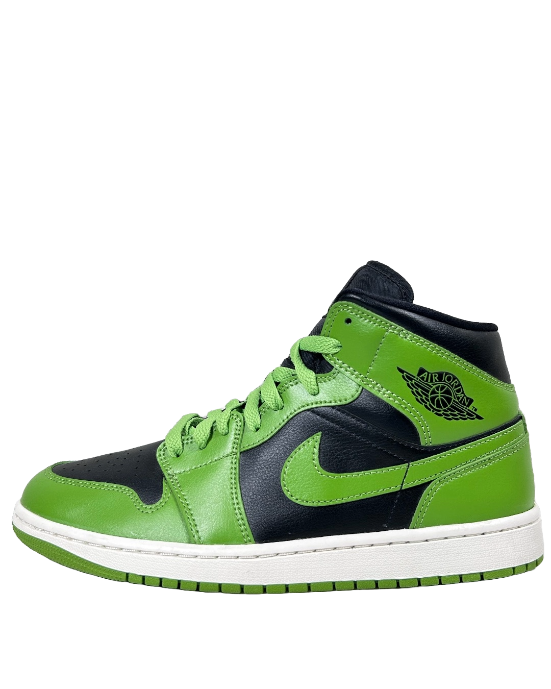 Air Jordan 1 Mid Green Black