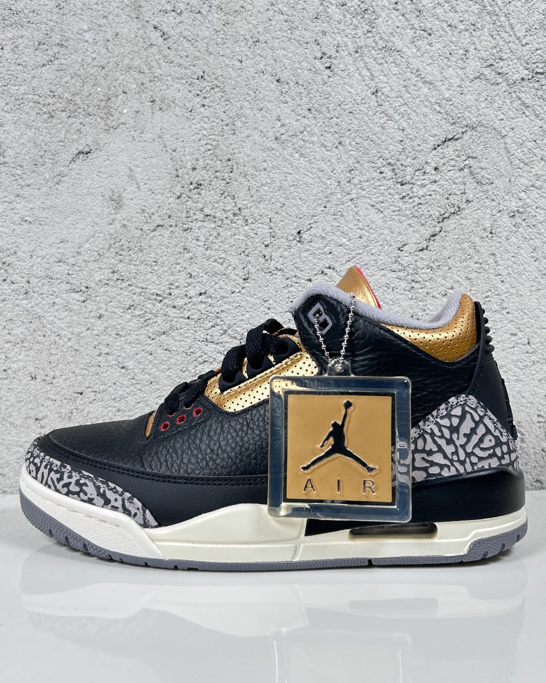 Air Jordan 3 Retro Black Cement Gold