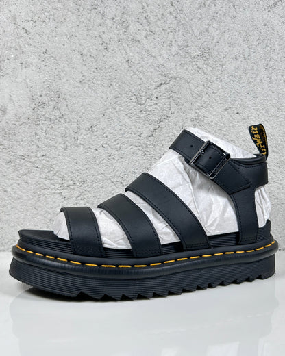 Dr. Martens Blaire Parchment Sandals Black