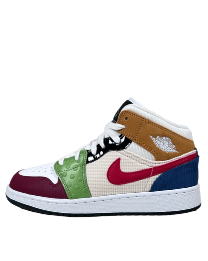 Nike Air Jordan 1 Mid SE Patchwork Messy Room