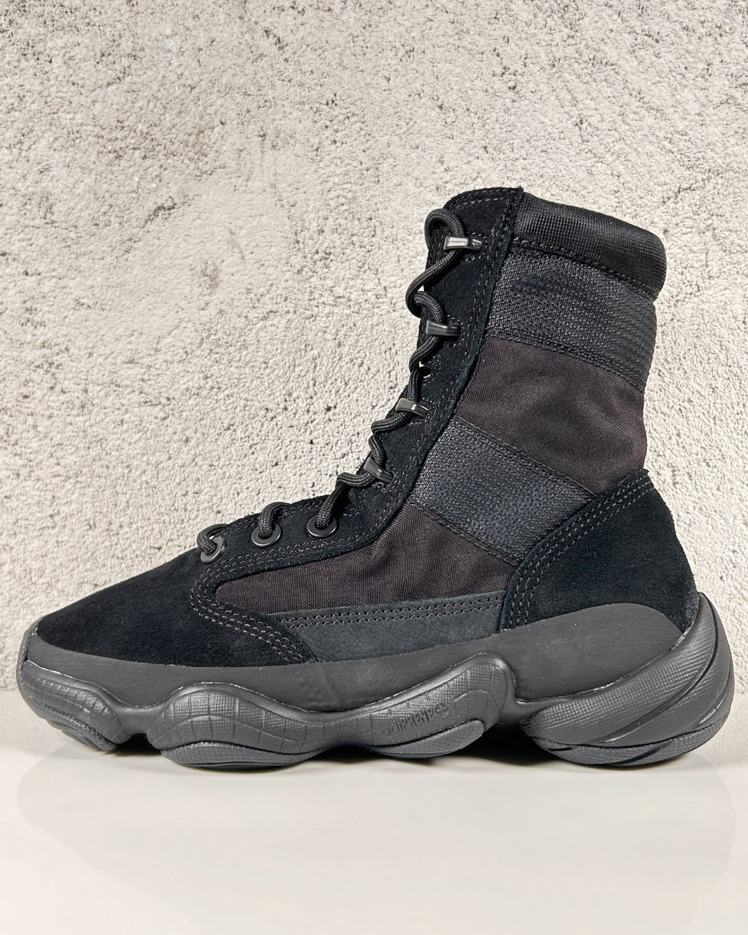 Yeezy 500 High Triple Black Tactical Boots